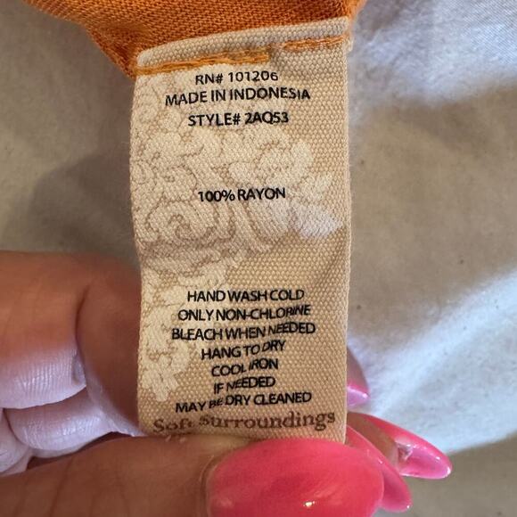 Soft Surroundings Found Paradise Tie Dye Tank Dress - M - Picture 8 of 8